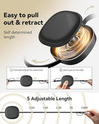 5 in 1 Retractable iPhone Fast Charging Cable, Samsung S24 S23, Tablet & More - Image 5