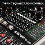 12 Channel Audio Mixer Professional Sound Mixing Board - Image 6