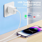 3Pack for iPhone Charging Cable 6Feet-Lightning to USB Cable Wire - Image 3