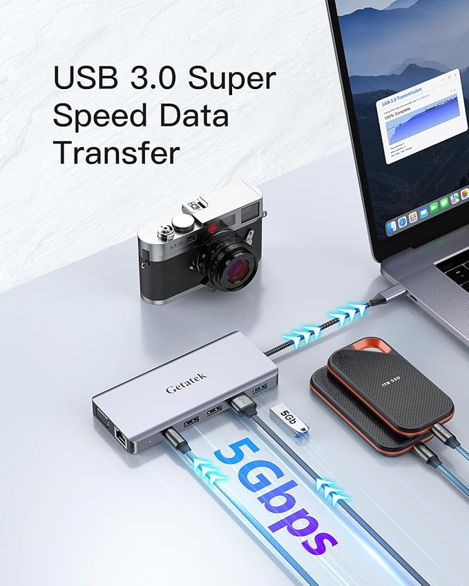 Getatek12-in-1 Docking Station - Image 3