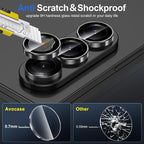 for Samsung Galaxy Z Fold 7 Camera Lens Protector, Individual Metal Ring - Image 3