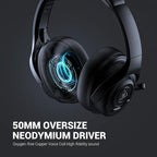 EKSA Headset with Microphone for PC, Computer Headphones with Noise Cancelling - Image 3