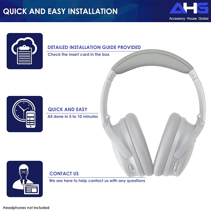 QC35 II Headband Pad Cushion Cover Compatible - Image 7