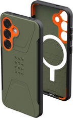 URBAN ARMOR GEAR UAG Designed for Samsung Galaxy S25 Case 6.2" Civilian by UrbanArmorGear