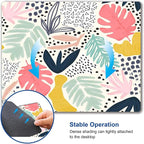 Mouse Pad, Colorful Palm Tropical Plants Mouse Pad, Square Waterproof Cute - Image 6