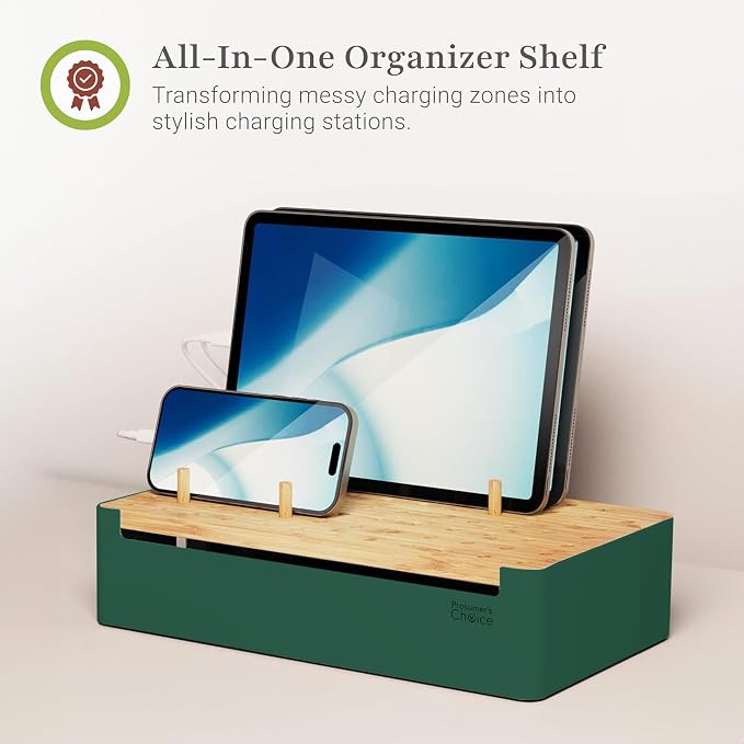 Prosumer's Choice Bamboo Charging Station - Image 2