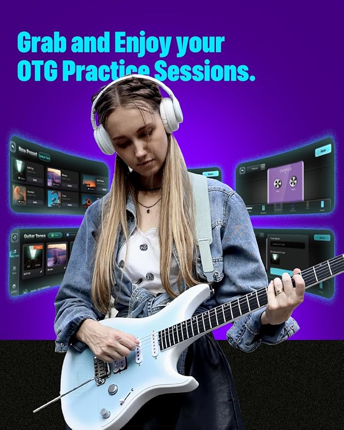 Enya Inspire 39" Smart Electric Guitar - Image 5