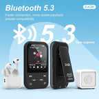 128GB Clip MP3 Player with Bluetooth 5.3, Music Player with FM Radio & Voice - Image 7