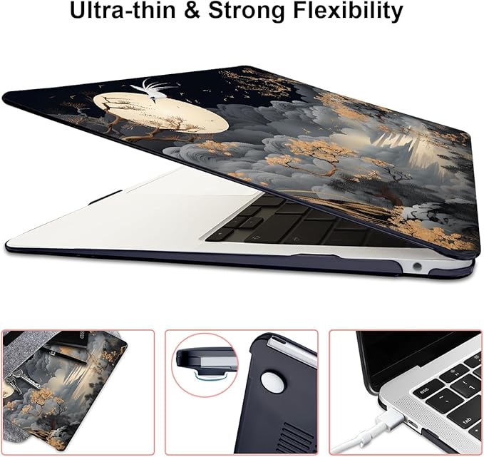 for MacBook Air 13 inch Case 2021 2020 2019 2018 Release A2337 M1 A2179 A1932 - Image 6