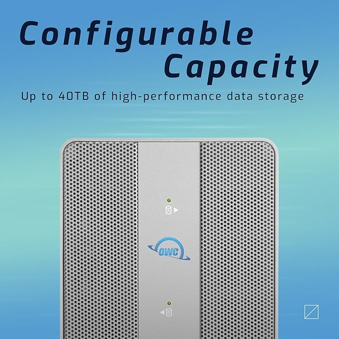 OWC 8TB Mercury Elite Pro Dual USB-C/Thunderbolt 3 External Raid Storage - Image 4