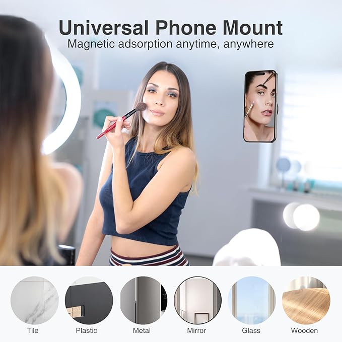 elitehood Magnetic Phone Stand, Small & Portable Magnetic Phone Holder - Image 8