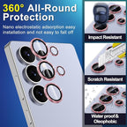 for Samsung Galaxy S25 Ultra Camera Lens Protector, Individual Metal Ring - Image 3