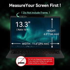 Magnetic Laptop Screen Privacy Shield 16:9 Aspect Ratio Anti-Glare Blue Light - Image 7