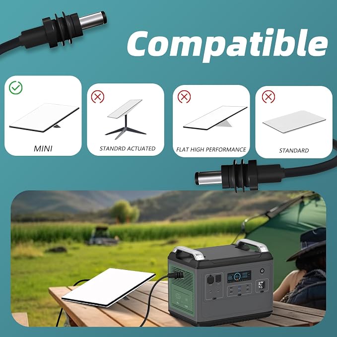 DC5521 Power Extension Cable for Starlink Mini, 10FT 25FT 50FT 16AWG Waterproof - Image 2