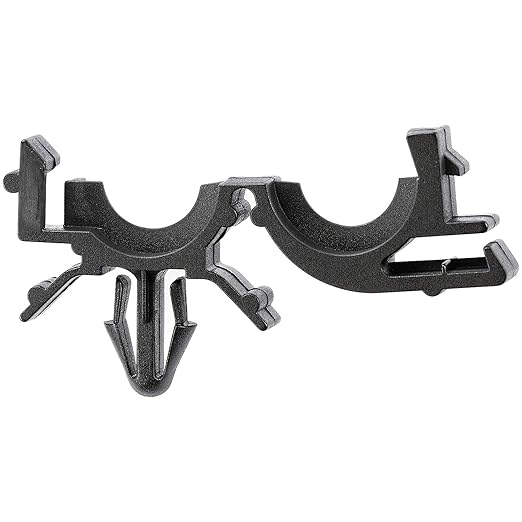 OAUTOO 25pcs I.D. 1/32”, O.D. 1/2”, Fits 1/4" Hole Wire Loom Routing Clip - Image 2