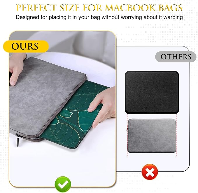 JIKIOU 3 Pack Mouse Pad with Stitched Edge, Comfortable Mouse Pads with - Image 6