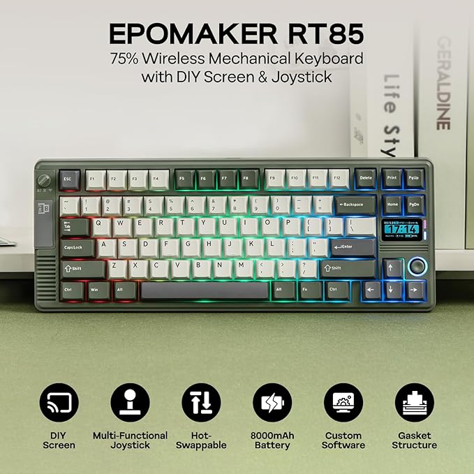 EPOMAKER RT85 Wireless Mechanical Keyboard - Image 2