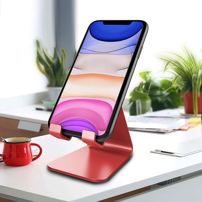 CreaDream Cell Phone Stand, Aluminum Desktop Stand Compatible - Image 3