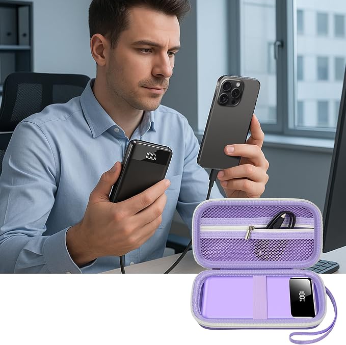 Portable Bank Charger Case for SABANI for Charmast for OHOVIV for VRURC for - Image 7