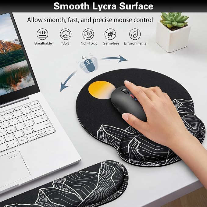Ergonomic Keyboard Wrist Rest, Mouse Pad - Image 5