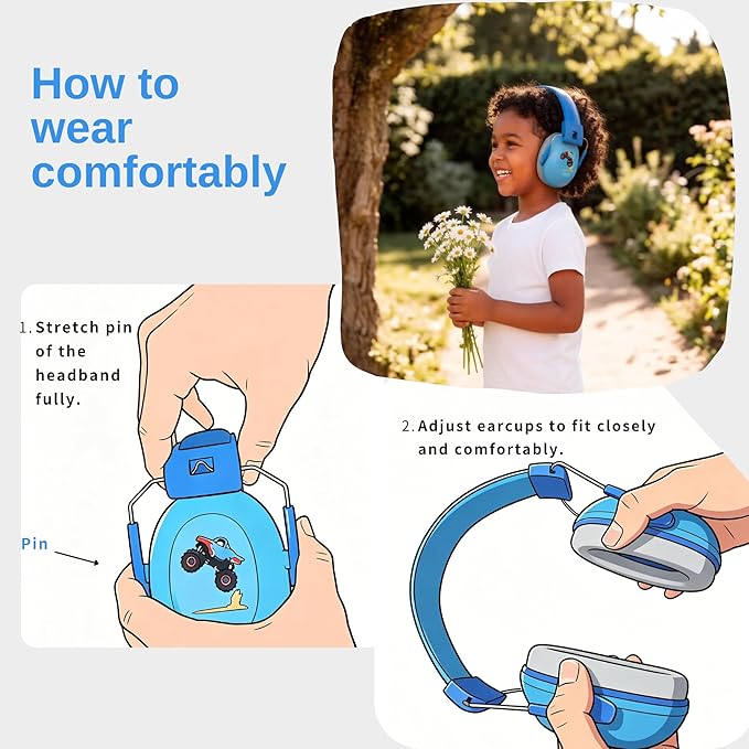 Floriogra Noise Cancelling Headphones - Image 7