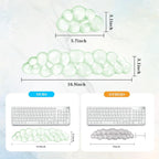 Gel Cloud Keyboard and Mouse Wrist Rest, Cute Wrist Support and Arm Support - Image 5