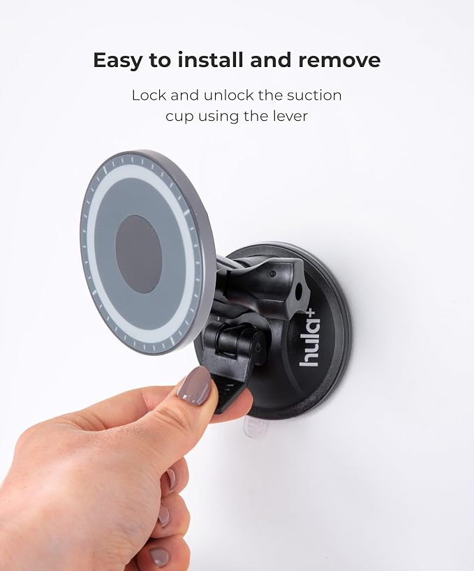 hula+ MagSafe Phone Holder Portable Mount, Reusable Stand - Image 4