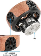 CAMVATE Round Hand Wheel with M6 Rosette Mount - Image 5