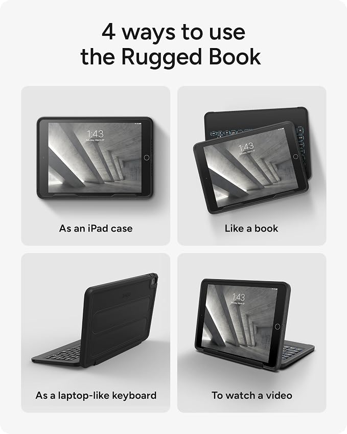 ZAGG Rugged Book iPad Case - Image 8