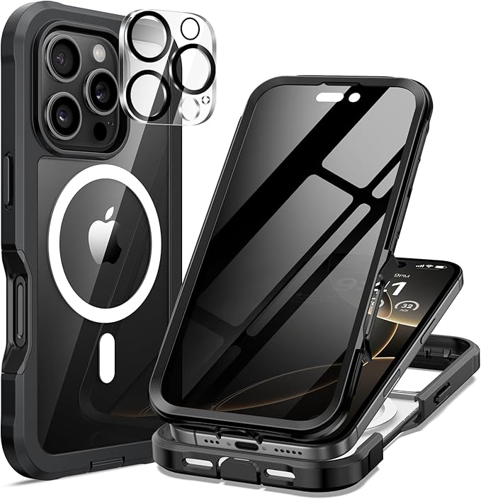 seacosmo for iPhone 16 Pro Case, Full Body Bumper by Seacosmo