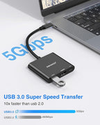 USB C to HDMI Adapter, 4K HDMI to USB-C Multiport Hub Adapter - Image 5