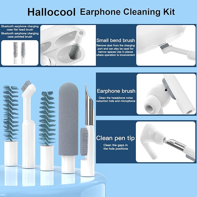 Cleaning Kit for Phone Headphone 32 in 1 Multi-Functional Electronics Cleaning - Image 3
