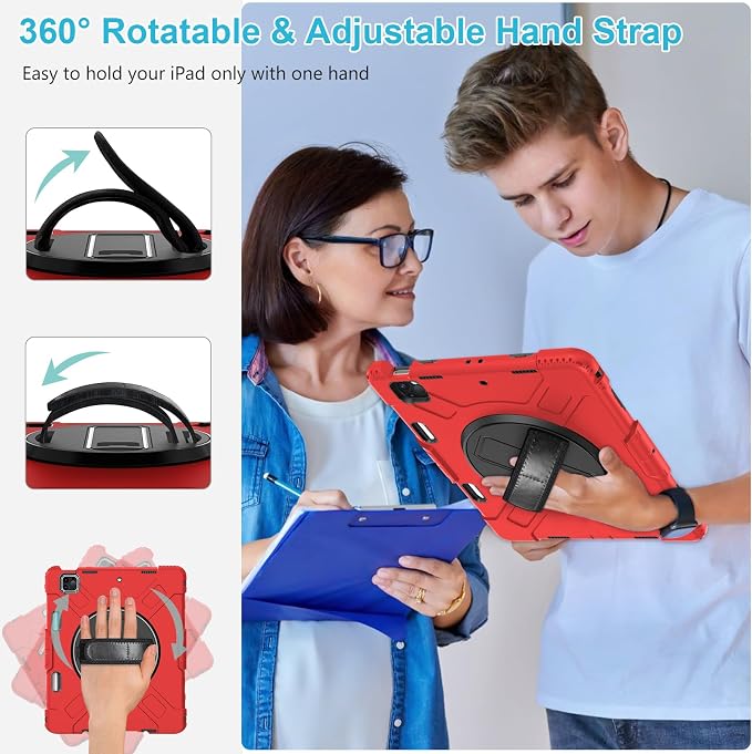 Case for iPad Pro 12.9 2022/2021/ 2020/2018: Cover for iPad Pro 12.9 6th/ 5th/ - Image 4