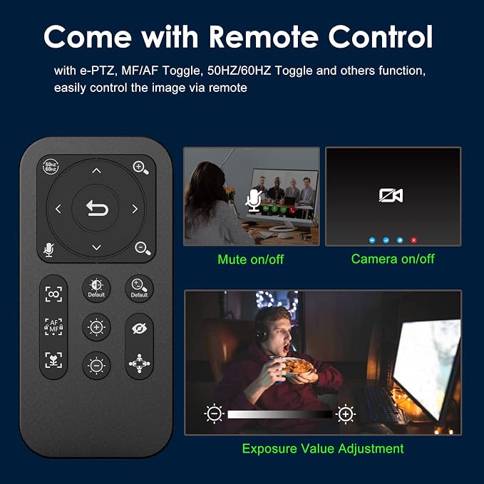 Angetube Webcam, 2K Streaming Webcam - Image 6