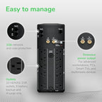 APC UPS Back-UPS Pro 1000VA Sinewave UPS, 600W Battery Backup & Surge Protector - Image 2