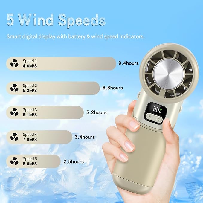 High-Speed Portable Handheld Turbo Fan - Image 4