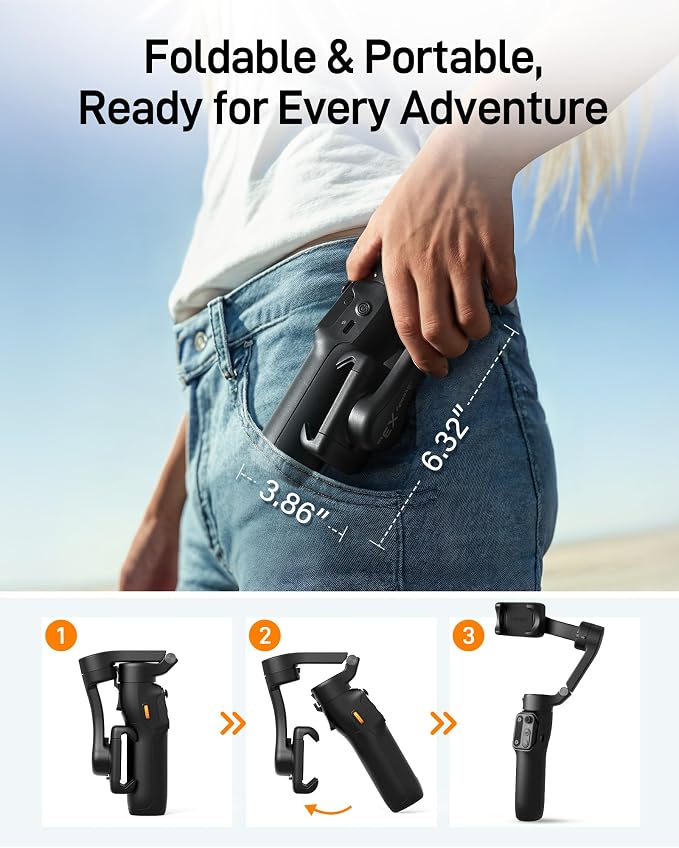 hohem iSteady X3 SE Plus Gimbal Stabilizer - Image 8