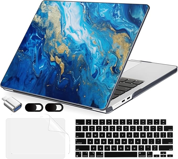 Compatible with MacBook Air 15 inch Case, M4 A3241/M3 A3114/M2 A2941, Hard Shell by MecBevia