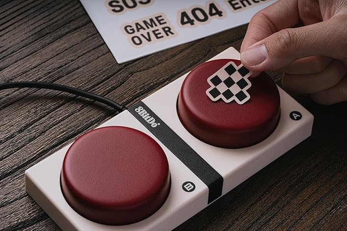 8Bitdo 87 Keys Retro Mechanical Keyboard Bluetooth/2.4G/USB-C, Hot Swappable - Image 8