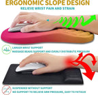 Hokafenle 2 in 1 Ergonomic Mouse Pad Wrist Support & Wrist Rest - Image 5