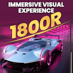 CRUA 27" Curved Gaming Monitor, FHD 1920x1080P, 165Hz/200Hz Computer Monitor - Image 6