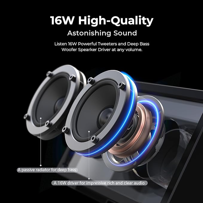 Cassette Portable Bluetooth Speaker, 20W Minimalist Speakers Bluetooth Wireless - Image 2