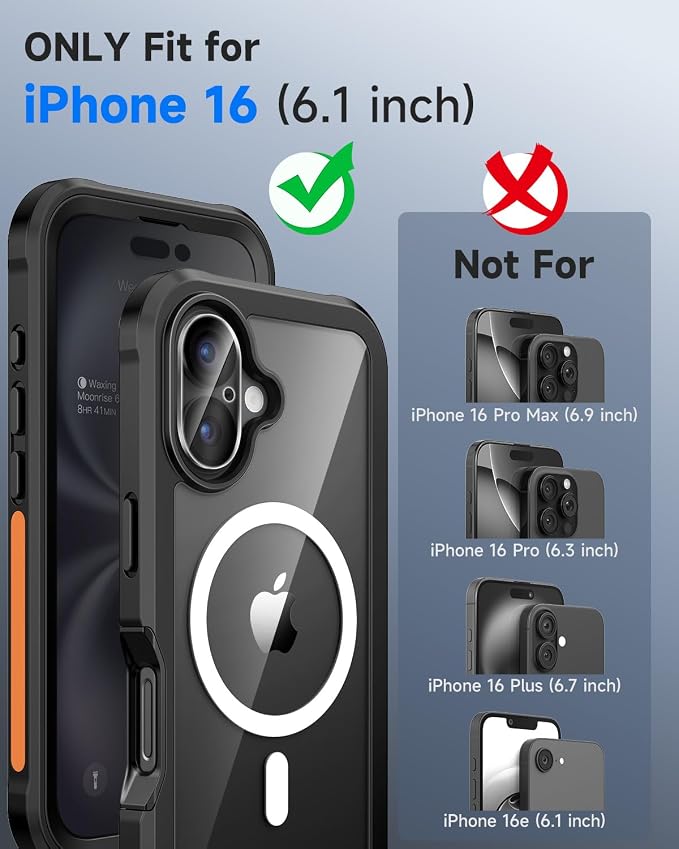 seacosmo for iPhone 16 Case, Full Body Bumper - Image 6