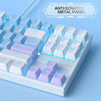 MageGee 75% Mechanical Gaming Keyboard, LED Blue Backlit, 87 Keys Compact TKL - Image 7