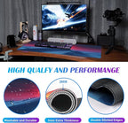 Mountain Peak Beautiful Scenery Game XXL Mouse Pad, Sunset Hill Extended - Image 4