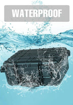 14x 11.5x 6.5 Inch Hard Case, Portable Weather Waterproof Protective Camera Case - Image 4