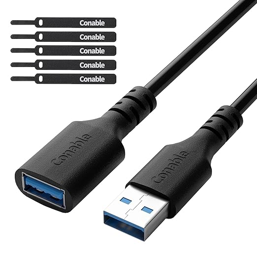 3 Pack USB 3.0 Extension Cable 2 FT, Short USB A Male to Female Extender Cord - Image 8
