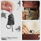 128GB Keychain Voice Recorder, Audio Recording Device - Image 5
