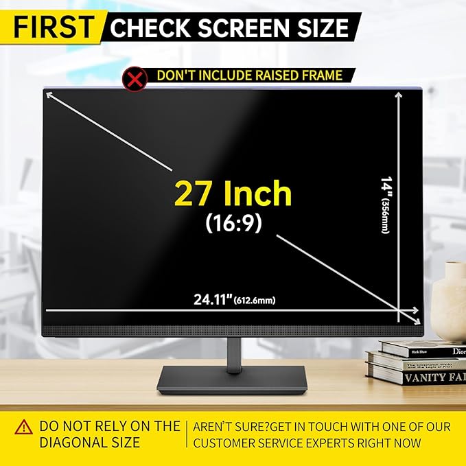 27 Inch Computer Privacy Screen - Image 6