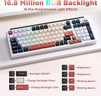 K98 Wireless Mechanical Keyboard, Tri-Mode BT5.0/2.4GHz/USB-C Hot Swappable - Image 5